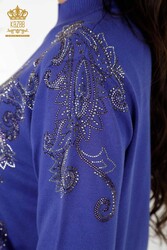 14GG Производитель женской одежды с вышивкой из вискозного элитного трикотажа с кристаллами - 30013 | Настоящий текстиль - Thumbnail