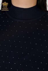 14GG Производство вискозного элитного трикотажа с воротником-стойкой Производитель женской одежды - 30014 | Настоящий текстиль - Thumbnail