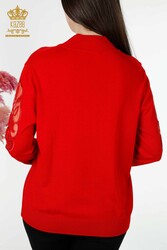 14GG Üretilen Viskon Elit Triko Tül Detaylı Kadın Giyim Üreticisi - 30021 | Reel Tekstil - Thumbnail