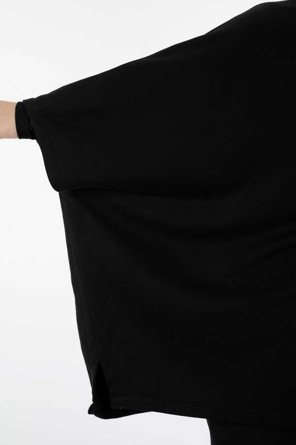 7GG Üretilen Viskon Panço Taş İşleme ve Fermuar Detaylı Cepli Kadın Giyim Üreticisi - 17360 | Reel Tekstil 7GG Üretilen Viskon Panço Taş İşleme ve Fermuar Detaylı Cepli Kadın Giyim Üreticisi - 17360 | Reel Tekstil