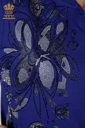 Спортивный костюм с аквалангом и двумя пряжами Производитель женской одежды с цветочным узором - 17494 | Настоящий текстиль - Thumbnail