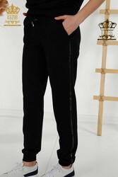 Спортивный костюм с аквалангом и двумя пряжами Производитель женской одежды с коротким рукавом - 17208 | Настоящий текстиль - Thumbnail