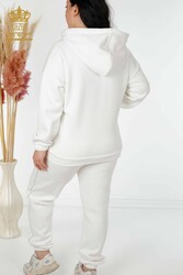 Спортивный костюм с аквалангом и двумя пряжами Производитель женской одежды с капюшоном - 17469 | Настоящий текстиль - Thumbnail