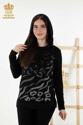 Strickpullover aus Angoragarn, Hersteller von Damenbekleidung - 40004 | Echtes Textil - Thumbnail