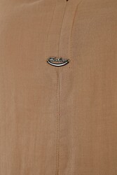 Hergestellt aus Baumwoll-Lycra-Stoff - Hemd und Hosenanzug - Hersteller von Damenbekleidung - 20402 | Echtes Textil - Thumbnail