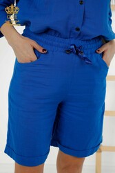 Hemden, Shorts, Sets, hergestellt aus Baumwoll-Lycra-Stoff, Taschen, Hersteller von Damenbekleidung – 20401 | Echtes Textil - Thumbnail