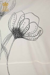 Blusa Producida con Tela Viscosa Patrón Floral Fabricante de Ropa de Mujer - 79059 | Textiles reales - Thumbnail