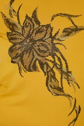 Blusa Prodotta con Tessuto Viscosa Scollo a V Abbigliamento Donna - 79048 | Tessuto reale - Thumbnail