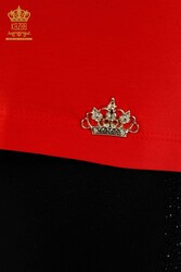 Hergestellt aus Viskosestoff Bluse - Kurzarm - Damenbekleidung - 79178 | Echtes Textil - Thumbnail