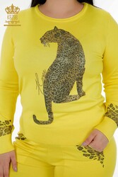 Traje de chándal de buceo y dos hilos Fabricante de ropa de mujer con patrón de tigre - 16523 | Textiles reales - Thumbnail