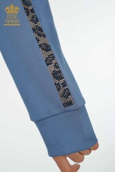 Combinaison de survêtement Scuba et Two Yarn Tiger Pattern Fabricant de vêtements pour femmes - 17435 | Vrai textile - Thumbnail