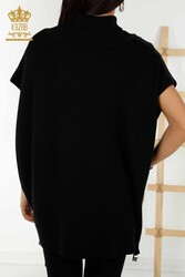 پوشاک زنانه یقه اسکی تولیدی 14GG Corespun - 30229 | نساجی واقعی - Thumbnail