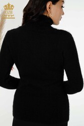 14GG تولیدی -تولید کننده پوشاک زنانه آستین بلند آنگورا - 12046 | نساجی واقعی - Thumbnail
