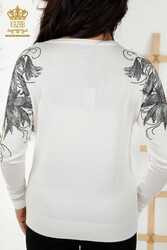 تولید کننده لباس زنانه یقه دوچرخه سواری ویسکوز الیت تولیدی 14GG - 30210 | نساجی واقعی - Thumbnail