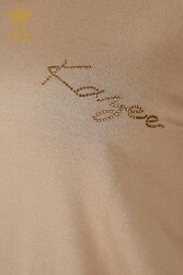 ست لباس ورزشی زنانه سنگ دوزی شده ویسکوز الیت تولیدی 14GG تولید کننده لباس زنانه - 16560 | نساجی واقعی - Thumbnail