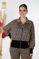 کت و شلوار ورزشی دو نخی تولید کننده لباس زنانه - 17432 | نساجی واقعی - Thumbnail