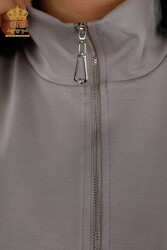 کت و شلوار ورزشی اسکوبا و دو نخ تولید کننده پوشاک زنانه آستین کوتاه - 17547 | نساجی واقعی - Thumbnail