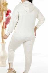 کت و شلوار ورزشی غواصی و دو نخی تولید کننده پوشاک زنانه کلاهدار - 16501 | نساجی واقعی - Thumbnail