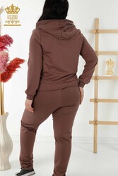 کت و شلوار ورزشی غواصی و دو نخی تولید کننده پوشاک زنانه کلاهدار - 17531 | نساجی واقعی - Thumbnail