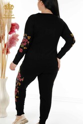 تولید کننده لباس زنانه جیبی کت و شلوار ورزشی اسکوبا و دو نخ - 16570 | نساجی واقعی - Thumbnail