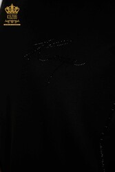 بلوز تولیدی پوشاک زنانه آستین کوتاه پارچه ویسکوز - 79232 | نساجی واقعی - Thumbnail