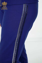 سكوبا و 2 بدلة رياضية من الغزل الشركة المصنعة لملابس نسائية منقوشة بالزهور - 17494 | نسيج حقيقي - Thumbnail