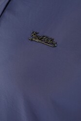 Брючный костюм-рубашка с карманами из хлопчатобумажной лайкры Производитель женской одежды - 20320 | Настоящий Текстиль - Thumbnail