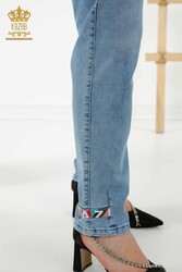 Брюки из лайкры Трикотажный пояс с эластичным карманом Производитель женской одежды - 3680 | Настоящий текстиль - Thumbnail