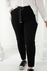 Confeccionados con Punto Lycra - Jeans - Con cinturón - Fabricante de Ropa de Mujer - 3468 | Textiles reales - Thumbnail