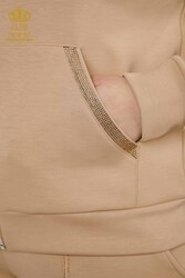 Buceo y traje de chándal de dos hilos Fabricante de ropa de mujer con bolsillo con cremallera - 17443 | Textiles reales - Thumbnail