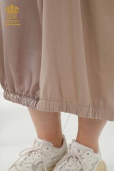 Pamuk Likra Kumaş İle Üretilen Elbise Cepli Kadın Giyim - 20323 | Reel Tekstil - Thumbnail