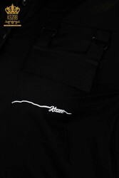 Pamuk Likra Kumaş İle Üretilen Gömlek Cep Detaylı Kadın Giyim Üreticisi - 20312 | Reel Tekstil - Thumbnail