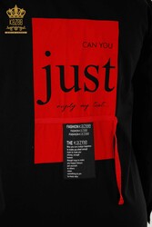 Pamuk Likra Kumaş İle Üretilen Gömlek Cep Detaylı Kadın Giyim Üreticisi - 20352 | Reel Tekstil - Thumbnail