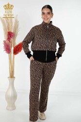 Scuba and Two Yarn Tracksuit Suit Mixed Pattern Women's Clothing Manufacturer - 17432 | Real Textile - Thumbnail