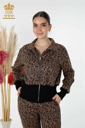 Scuba and Two Yarn Tracksuit Suit Mixed Pattern Women's Clothing Manufacturer - 17432 | Real Textile - Thumbnail