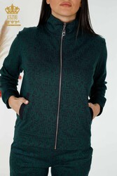 Scuba and Two Yarn Tracksuit Suit Mixed Pattern Women's Clothing Manufacturer - 17433 | Real Textile - Thumbnail