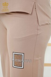 Scuba and Two Yarn Tracksuit Suit Short Sleeve Women's Clothing Manufacturer - 17548 | Real Textile - Thumbnail