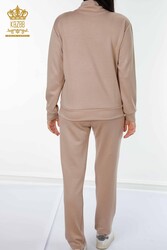 Scuba and Two Yarn Tracksuit Suit Two Pocket Women's Clothing Manufacturer - 17429 | Real Textile - Thumbnail