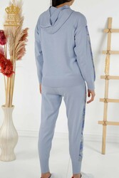 Scuba and Two Yarn Tracksuit Suit Hooded Women's Clothing Manufacturer - 16669 | Real Textile - Thumbnail