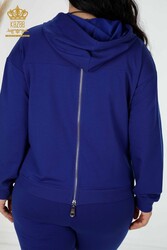Scuba and Two Yarn Tracksuit Suit Hooded Women's Clothing Manufacturer - 17480 | Real Textile - Thumbnail