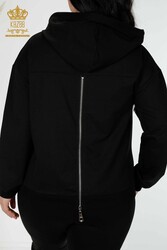 Scuba and Two Yarn Tracksuit Suit Hooded Women's Clothing Manufacturer - 17483 | Real Textile - Thumbnail