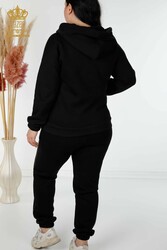 Scuba and Two Yarn Tracksuit Suit Hooded Women's Clothing Manufacturer - 17469 | Real Textile - Thumbnail