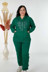 Scuba and Two Yarn Tracksuit Suit Hooded Women's Clothing Manufacturer - 17469 | Real Textile - Thumbnail