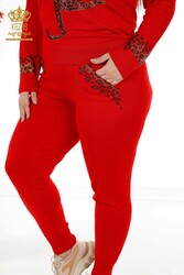 Scuba and Two Yarn Tracksuit Suit Tiger Pattern Women's Clothing Manufacturer - 16523 | Real Textile - Thumbnail