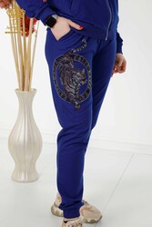 Scuba and Two Yarn Tracksuit Suit Tiger Pattern Women's Clothing Manufacturer - 17495 | Real Textile - Thumbnail