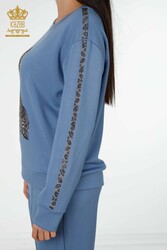 Scuba and Two Yarn Tracksuit Suit Tiger Pattern Women's Clothing Manufacturer - 17435 | Real Textile - Thumbnail