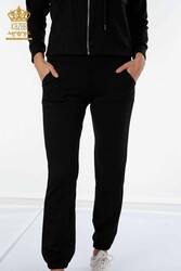 Scuba and Two Yarn Tracksuit Suit Zippered Women's Clothing Manufacturer - 17426 | Real Textile - Thumbnail