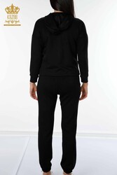 Scuba and Two Yarn Tracksuit Suit Zippered Women's Clothing Manufacturer - 17426 | Real Textile - Thumbnail