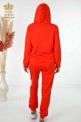 Scuba and Two Yarn Tracksuit Suit Zippered Women's Clothing Manufacturer - 17447 | Real Textile - Thumbnail