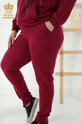 Scuba and Two Yarn Tracksuit Suit Zippered Women's Clothing Manufacturer - 17537 | Real Textile - Thumbnail